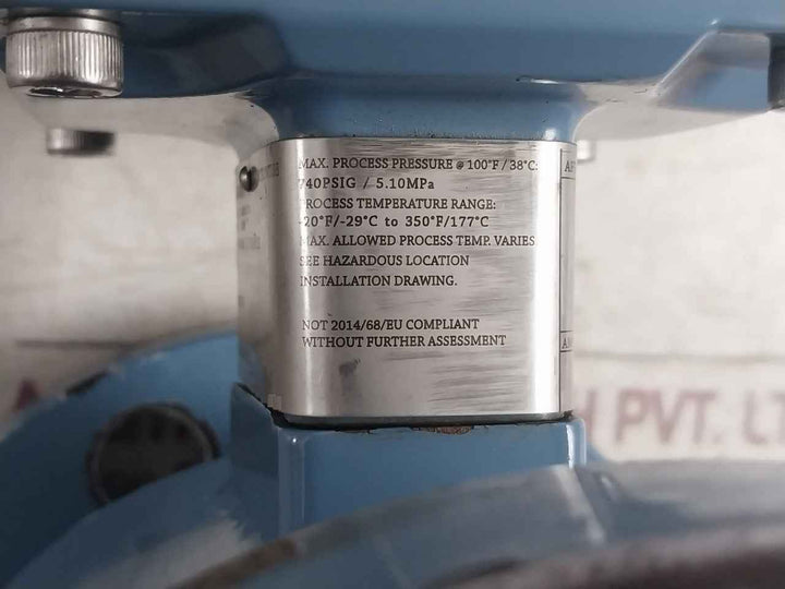 Rosemount 8750Wdmt1A1Ftsa020Ca3M4 Magnetic Flowtube Transmitter 740Psig/5.10Mpa