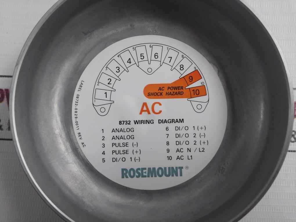 Rosemount 8750Wdmt1A1Ftsa020Ca3M4 Magnetic Flowtube Transmitter 740Psig/5.10Mpa