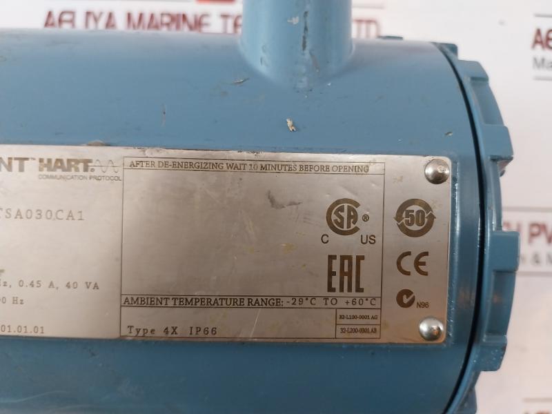 Rosemount 8750Wdmt1A1Ftsa030Ca1 Magnetic Flow Meter 4-20Ma, Pulse 0-10,000Hz 4X Ip66