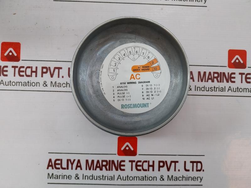 Rosemount 8750Wdmt1A1Ftsa030Ca1 Magnetic Flow Meter 4-20Ma, Pulse 0-10,000Hz 4X Ip66