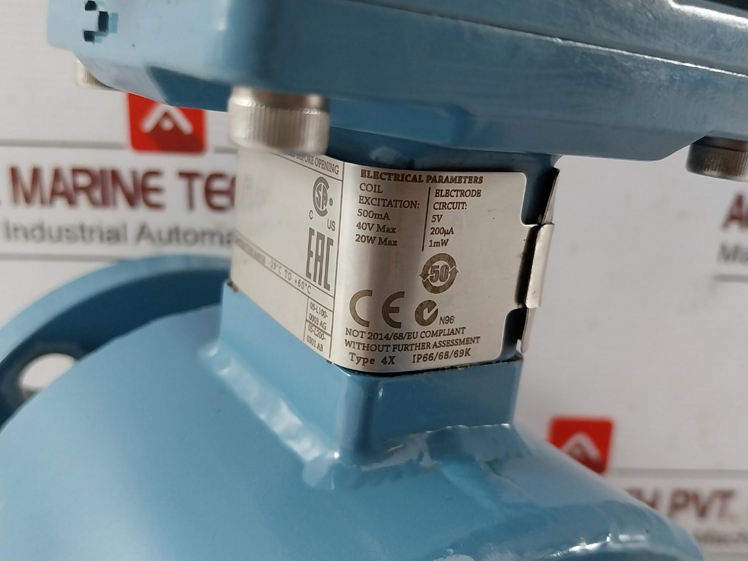 Rosemount 8750Wdmt2A1Ftsa015Sa1 M4 Magnetic Flowtube Transmitter 12-42Vdc 1.2A