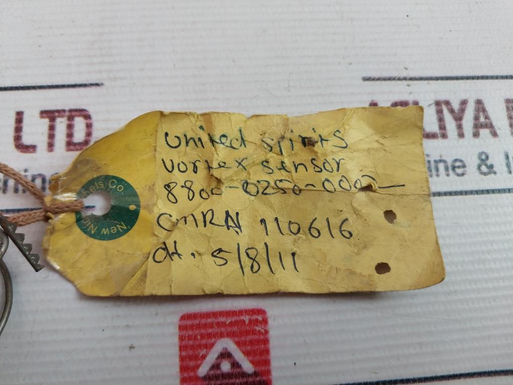 Rosemount 8800-0250-0002 Vortex Flow Meter Sensor 200566N