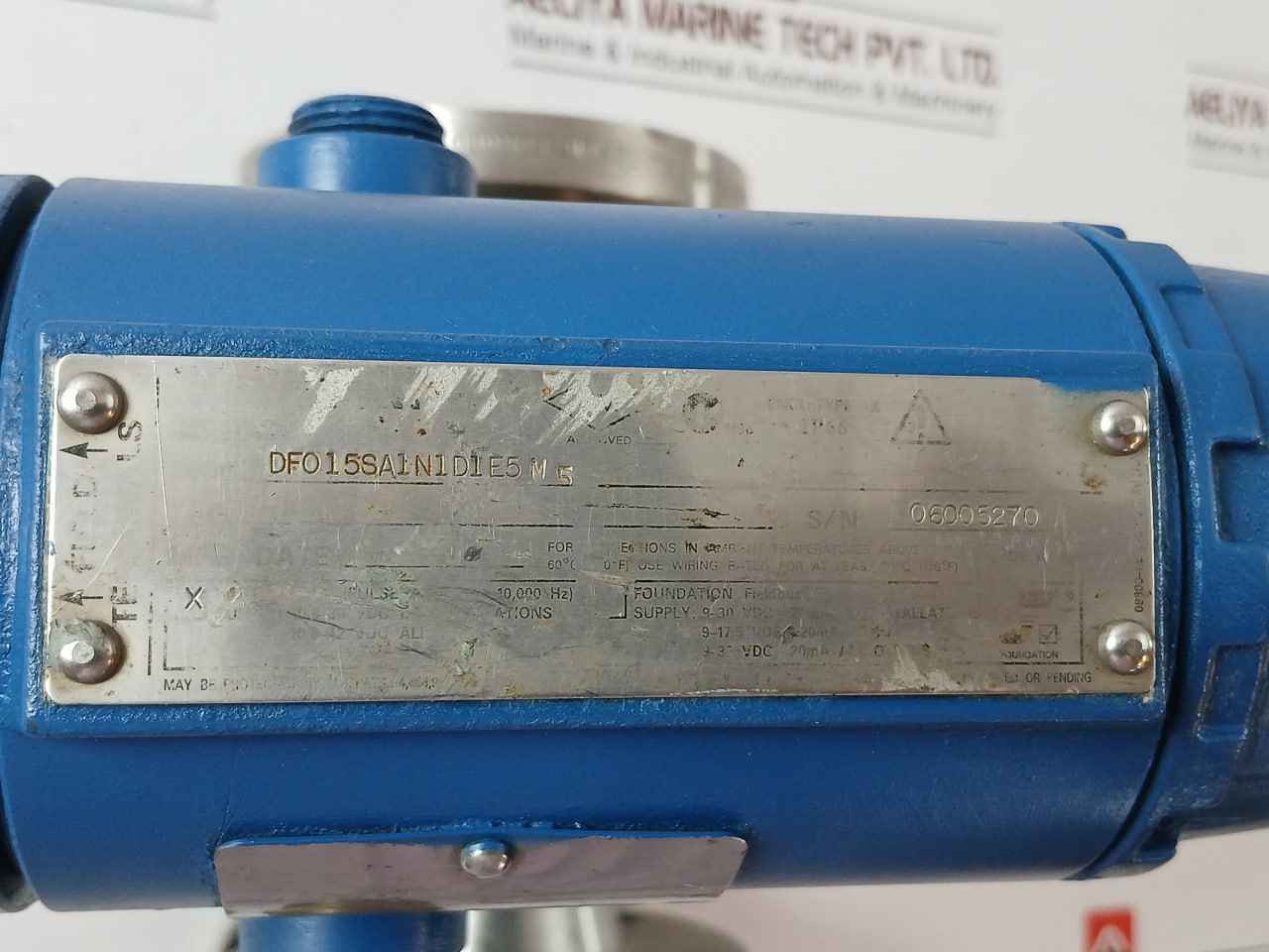 Rosemount 8800 Df015Sa1N1D1E5 M5 Foundation Fieldbus Flowmeter 9–30 Vdc