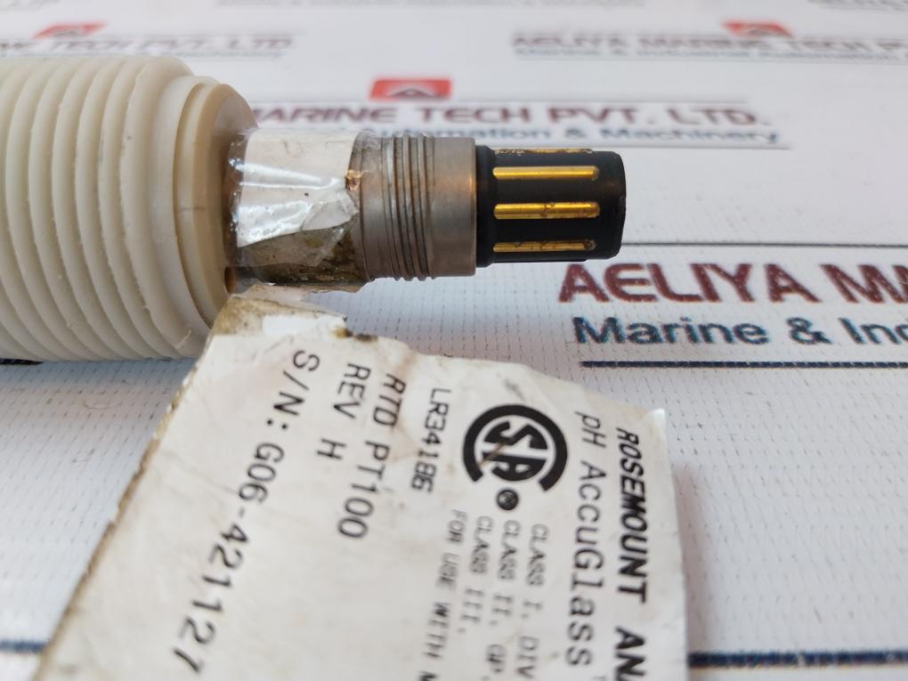 Rosemount 9240039-01/E PH/ORP Accuglass Sensor 399VP-09