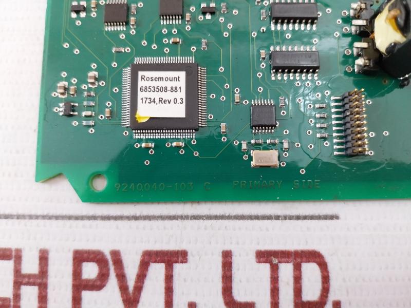 Rosemount 9240040-103 C Printed Circuit Board 6853508-881 Rev: 0.3 94V
