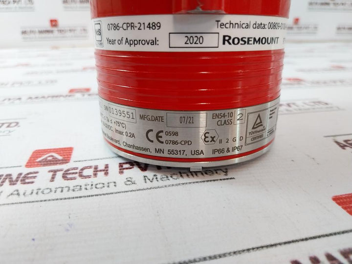 Rosemount 975UR1A6A1A1 975 Flame Detector 18-32VDC