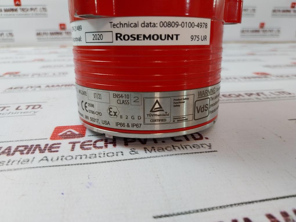 Rosemount 975Ur1A6A1A1 975 Flame Detector 18-32Vdc