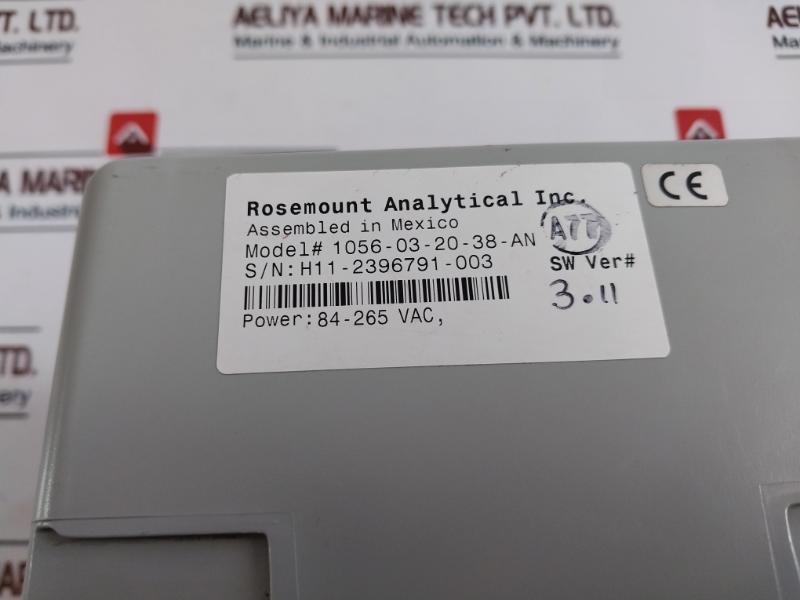 Rosemount Analytical 1056-03-20-38-an Dual Channel Transmitter Rev B