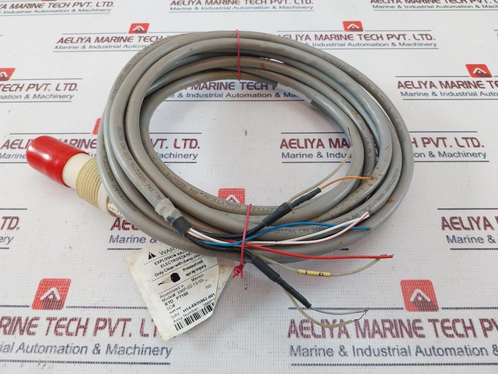 Rosemount Analytical 396P-02-13-55 Ph Orp Sensor Cable 5 Meter 9200274