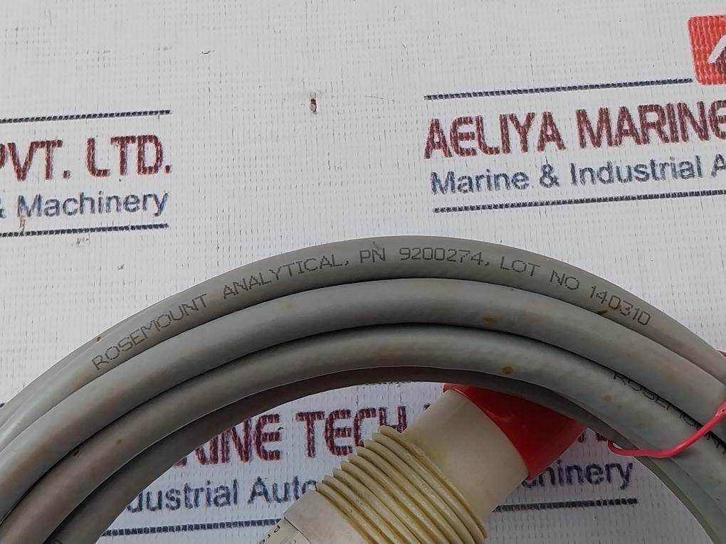 Rosemount Analytical 396P-02-13-55 Ph Orp Sensor Cable 5 Meter 9200274