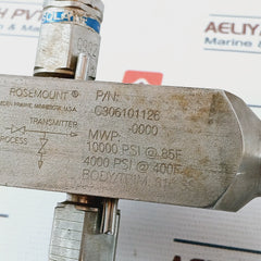 Rosemount C306101126-0000 316 Ss Gage/ Transmitter Manifold G992, M451