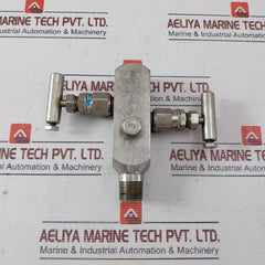 Rosemount C306101126-0000 Transmitter Manifold 10000 Psi At 85F 316 Ss