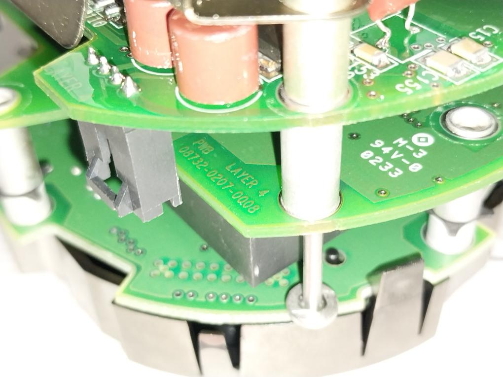 Rosemount Cca 08732-0202 Display Module 94V-0 7Ajad 2124D3 M-3