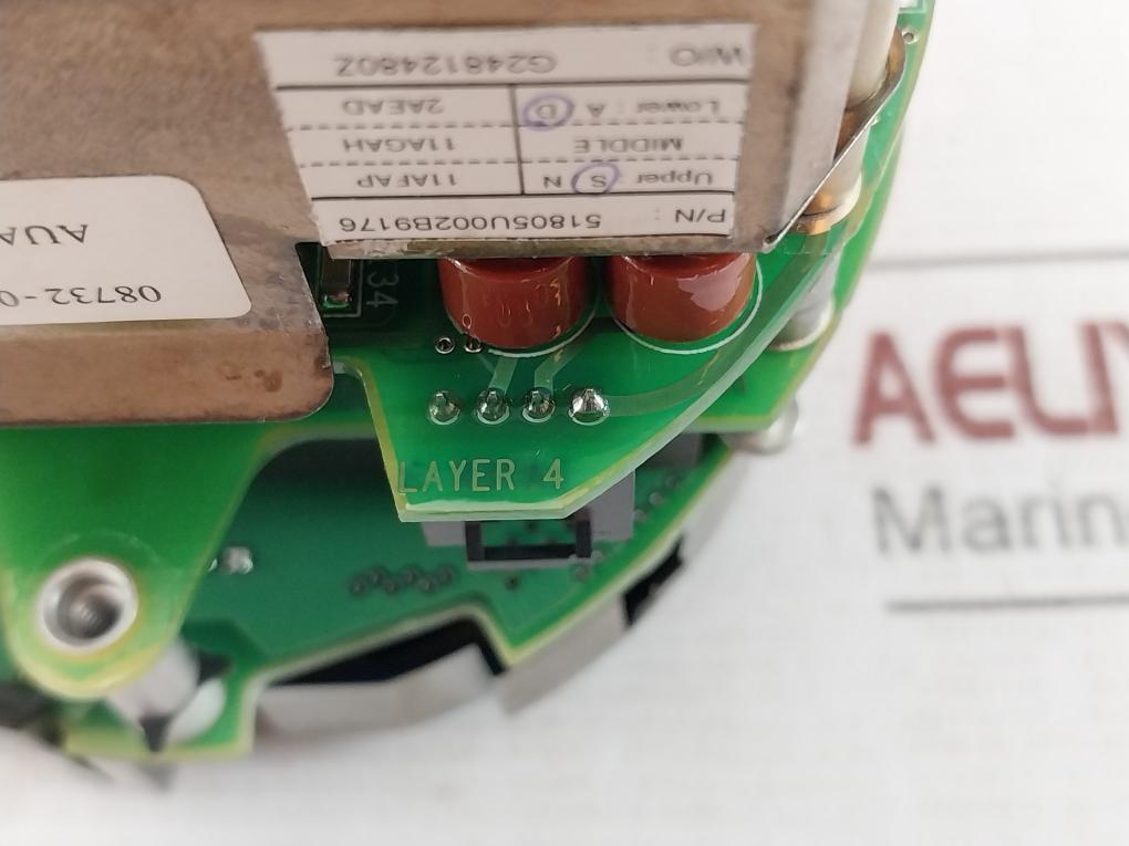 Rosemount Cca 08732-0202 Display Module 94V-0 7Ajad 2124D3 M-3