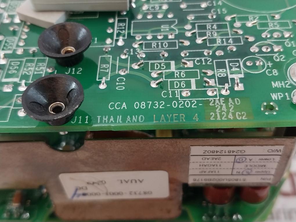 Rosemount Cca 08732-0202 Display Module 94V-0 7Ajad 2124D3 M-3