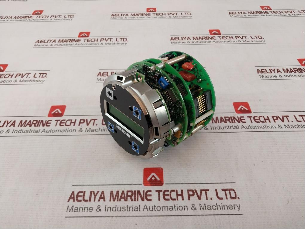 Rosemount Cca 08732-0202 Display Module 94V-0 7Ajad 2124D3 M-3