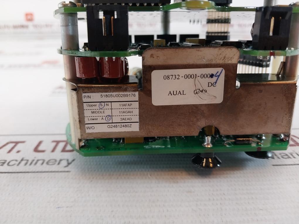 Rosemount Cca 08732-0202 Display Module 94V-0 7Ajad 2124D3 M-3