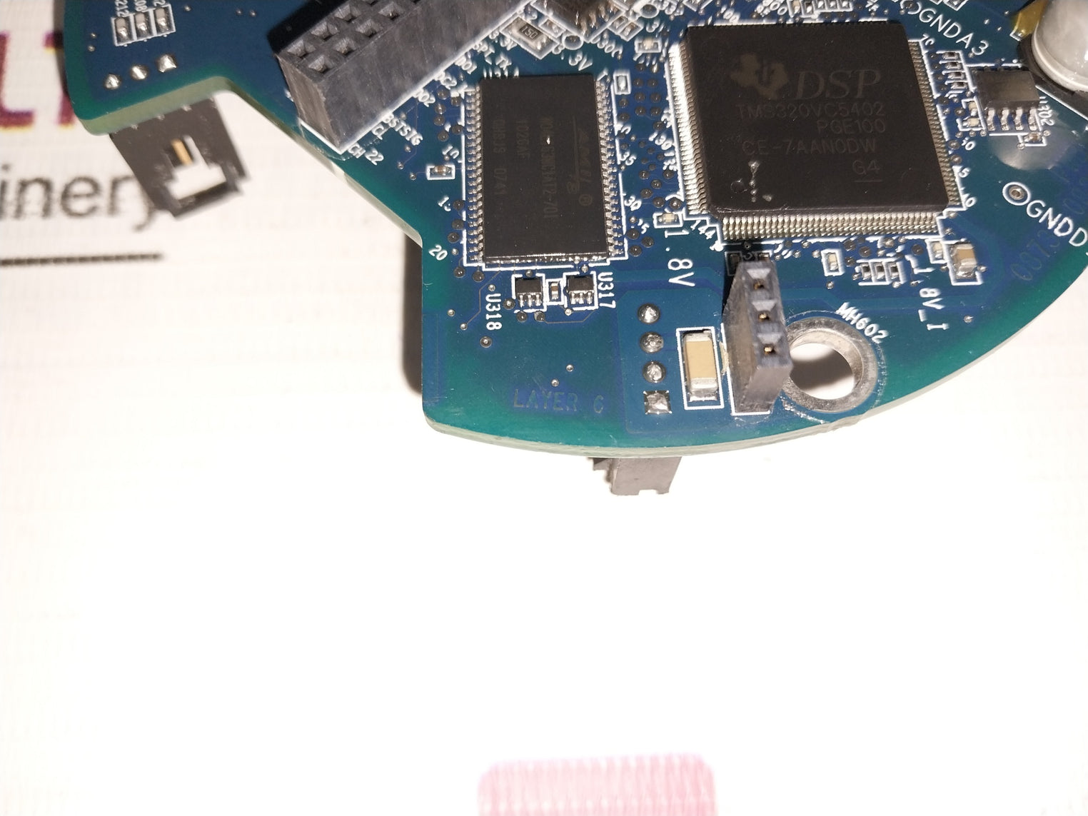 Rosemount Cca 08732-0822 Printed Circuit Board 157D0Y Pj20356 94V-0