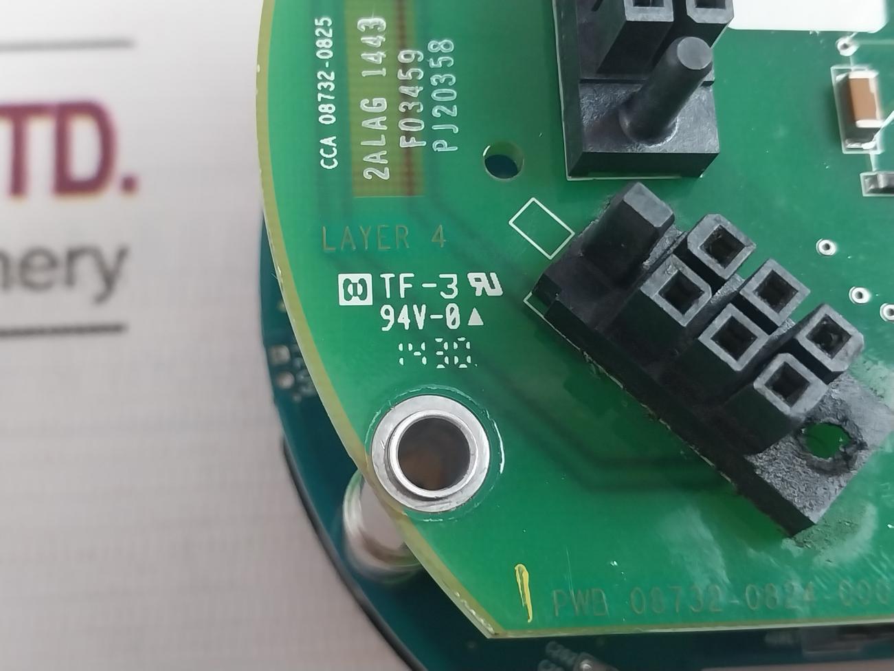 Rosemount Cca 08732-0825 Printed Circuit Board Rev Ac 4-20Ma 94V-0