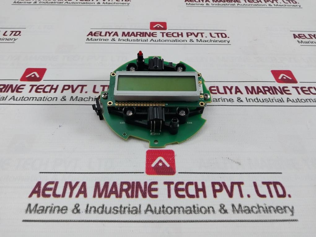 Rosemount Cca 08732-0859 Electromagnetic Flow Meter Display Pcb Module 94V-0