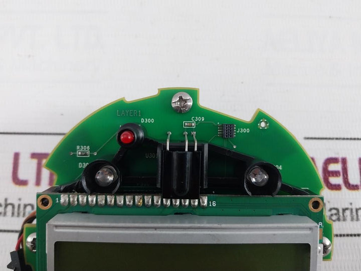 Rosemount Cca 08732-0859 Electromagnetic Flow Meter Display Pcb Module 94V-0