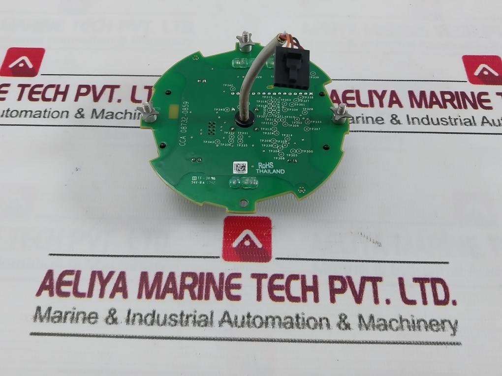 Rosemount Cca 08732-0859 Electromagnetic Flow Meter Display Pcb Module 94V-0
