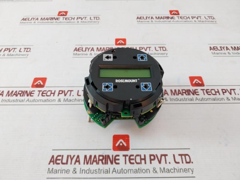 Rosemount Cca 08732-0859 Electromagnetic Flow Meter Display Rev 7.1.5/5.5.5