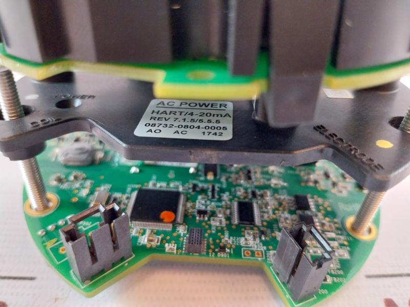 Rosemount Cca 08732-0859 Electromagnetic Flow Meter Display Rev 7.1.5/5.5.5