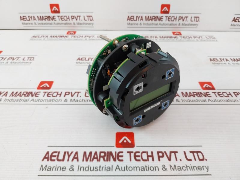 Rosemount Cca 08732-0859 Electromagnetic Flow Meter Display Rev 7.1.5/5.5.5