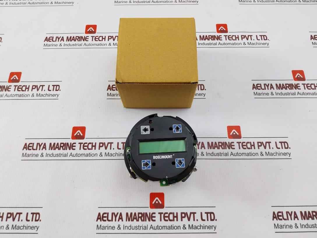 Rosemount Cca 08732-0859 Electromagnetic Flow Meter Display Rev 7.1.5/5.5.5