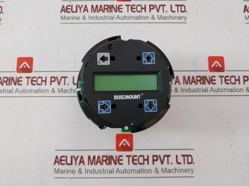 Rosemount Cca 08732-0859 Electromagnetic Flow Meter Display Rev 7.1.5/5.5.5
