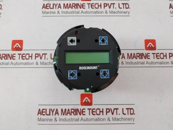 Rosemount Cca 08732-0859 Electromagnetic Flow Meter Display Rev 7.1.5/5.5.5