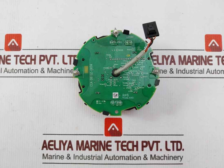 Rosemount Cca 08732-0859 Electromagnetic Flow Meter Display Rev 7.1.5/5.5.5