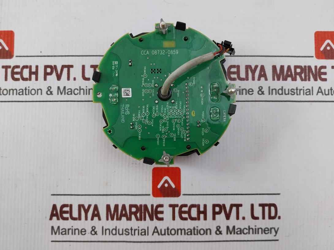 Rosemount Cca 08732-0859 Electromagnetic Flow Meter Display Rev 7.1.5/5.5.5