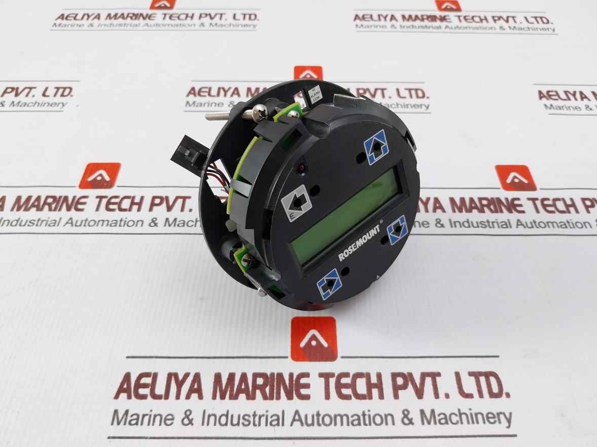Rosemount Cca 08732-0859 Electromagnetic Flow Meter Display Rev 7.1.5/5.5.5