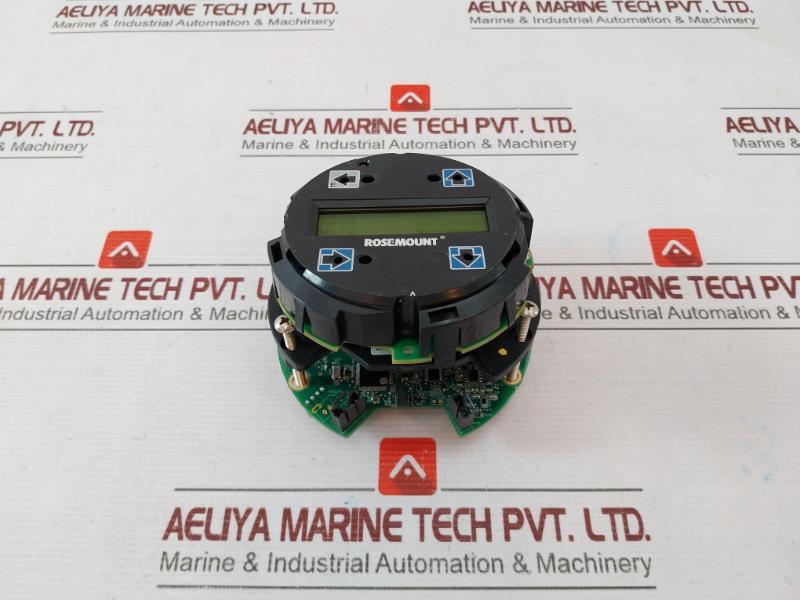 Rosemount Cca 08732-0859 Electromagnetic Flow Meter Display Rev 7.1.9/5.5.9