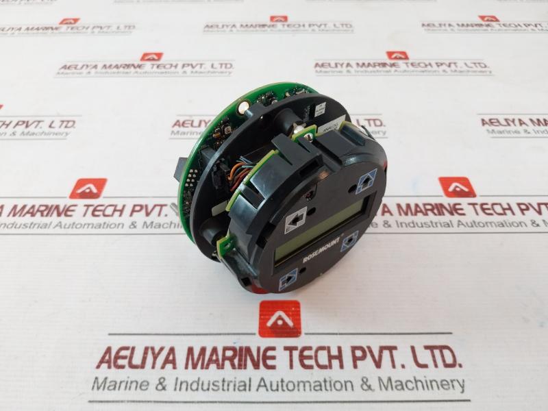 Rosemount Cca 08732-0859 Electromagnetic Flow Meter Display Rev 7.1.9/5.5.9
