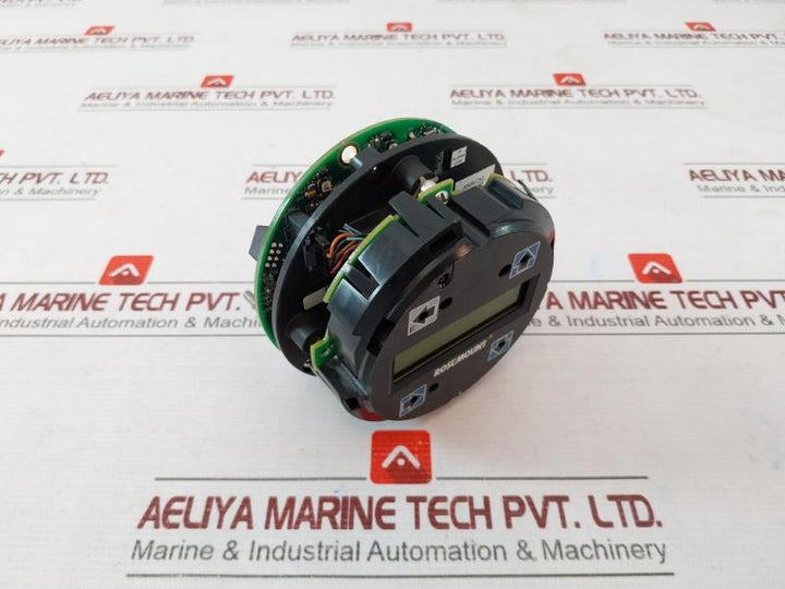 Rosemount Cca 08732-0859 Electromagnetic Flow Meter Display Rev 7.1.9/5.5.9