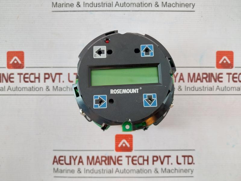 Rosemount Cca 08732-0859 Electromagnetic Flow Meter Display Rev 7.1.9/5.5.9