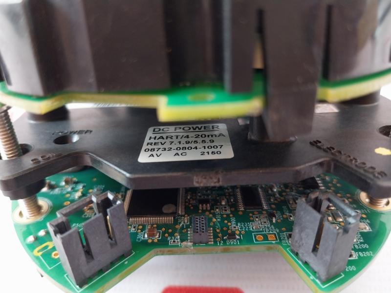 Rosemount Cca 08732-0859 Electromagnetic Flow Meter Display Rev 7.1.9/5.5.9