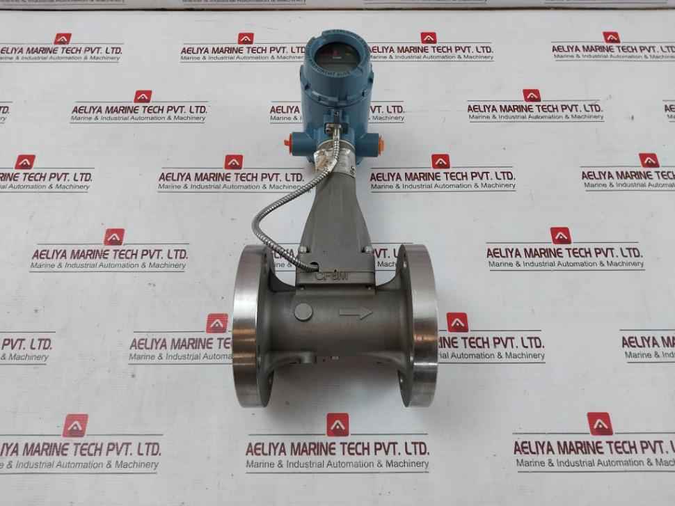 Rosemount Cf8M Vortex Type Flow Meter Cf-8M/316, K-factor 33.931 100F/38 Celsius