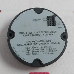 Rosemount Hart 03031-0001-0002 Alarm Saturation Electronic Board 4-20 Ma
