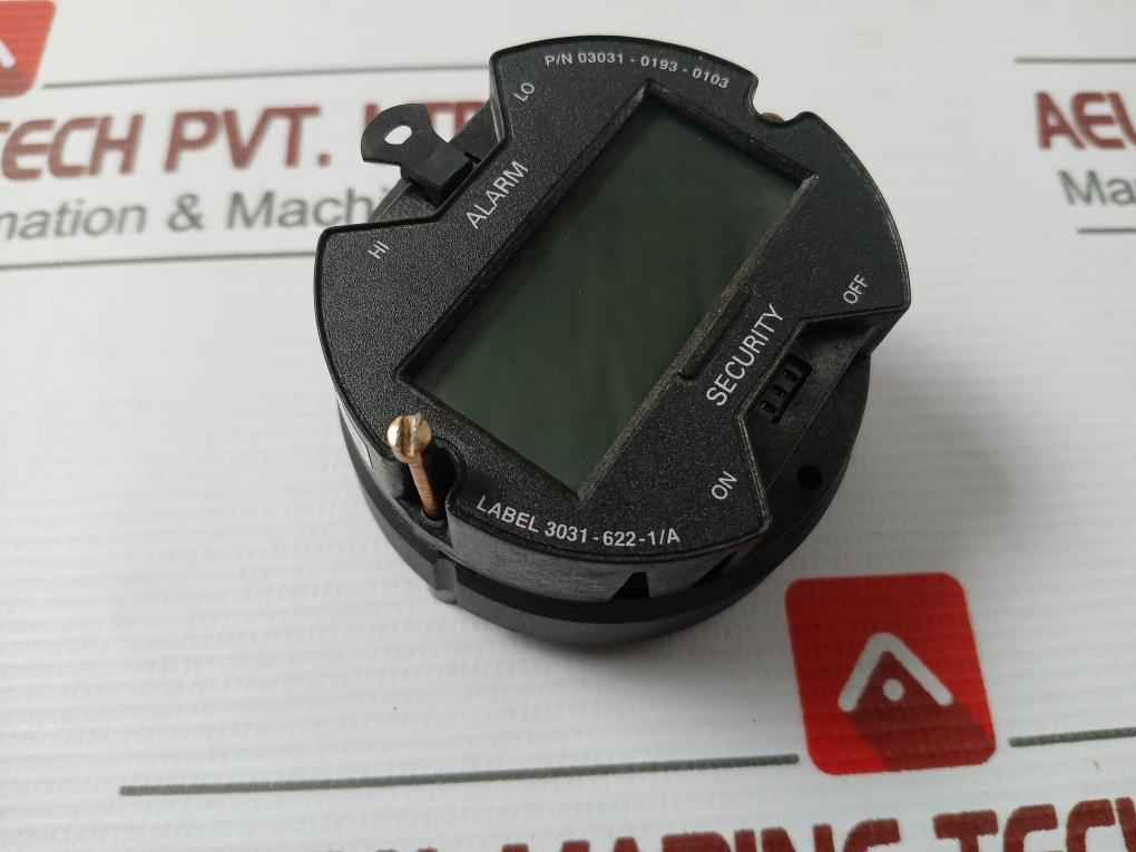 Rosemount/Hart 03031-0193-0103 Lcd Display Meter 4-20 Ma Used