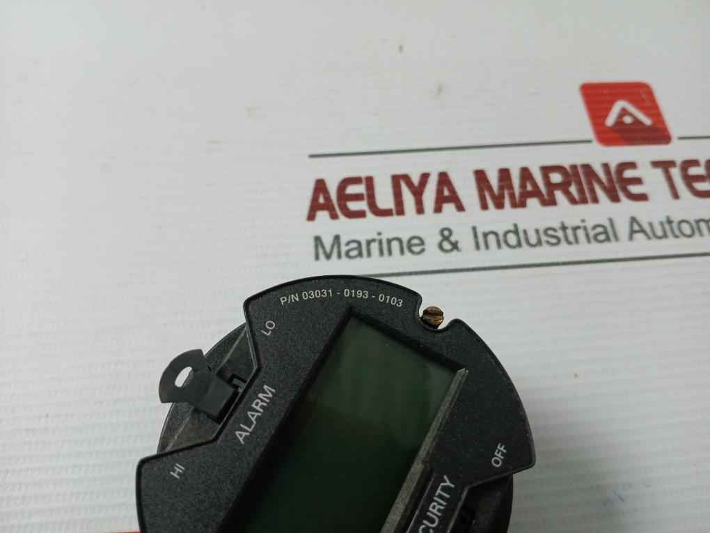 Rosemount/Hart 03031-0193-0103 Lcd Display Meter 4-20 Ma Used