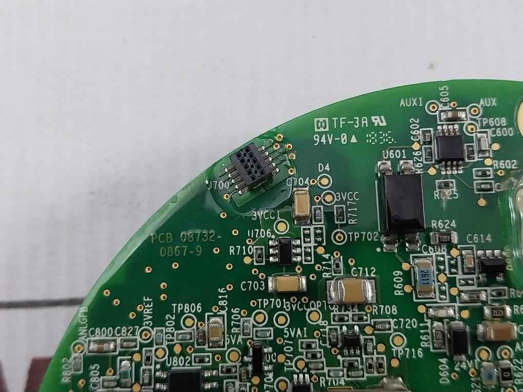 Rosemount Pcb 08732-0867-9 Hart Ac Power Lcd Display Board Rev 7.1.5/5.5.5