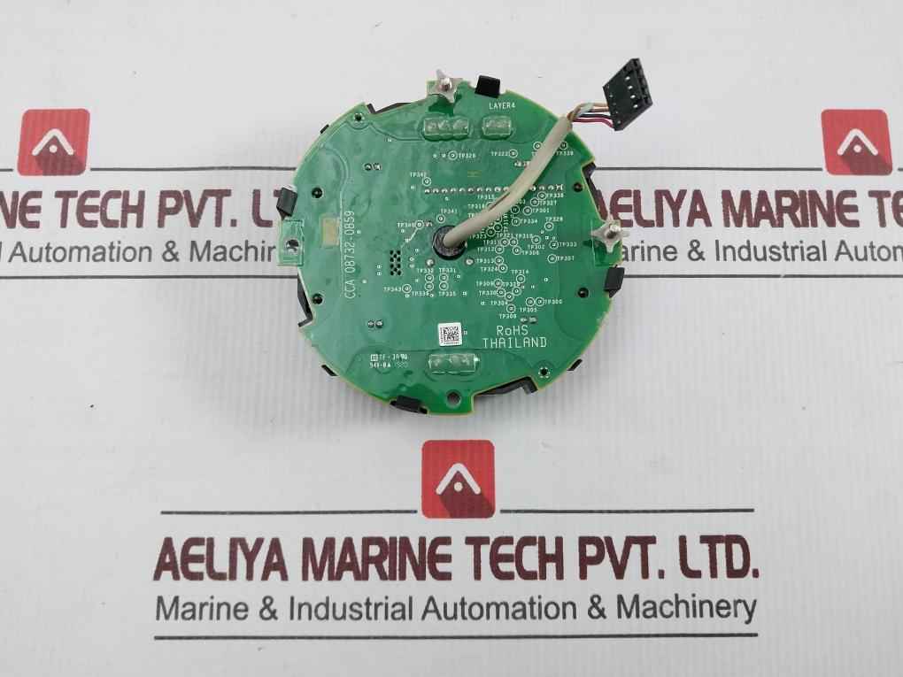 Rosemount Pcb 08732-0867-9 Hart Ac Power Lcd Display Board Rev 7.1.5/5.5.5