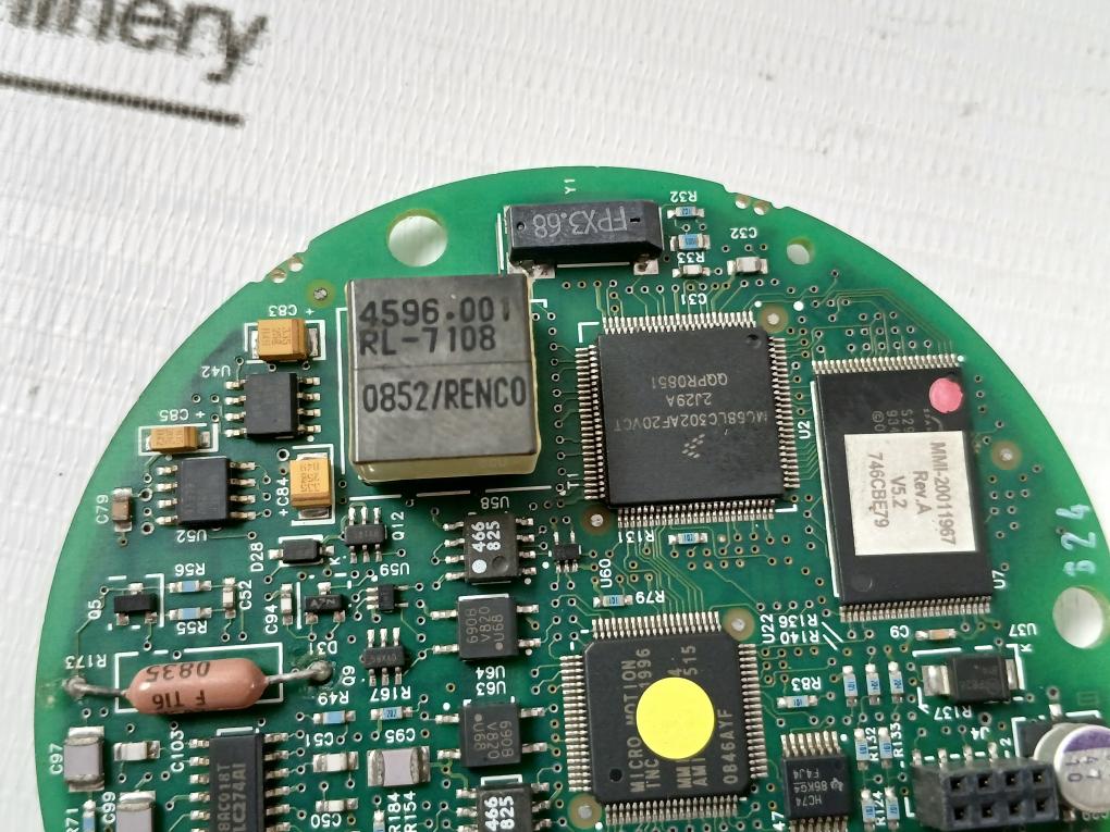 Rosemount Pn 4596013 Printed Circuit Board Module Rev. B V5.2
