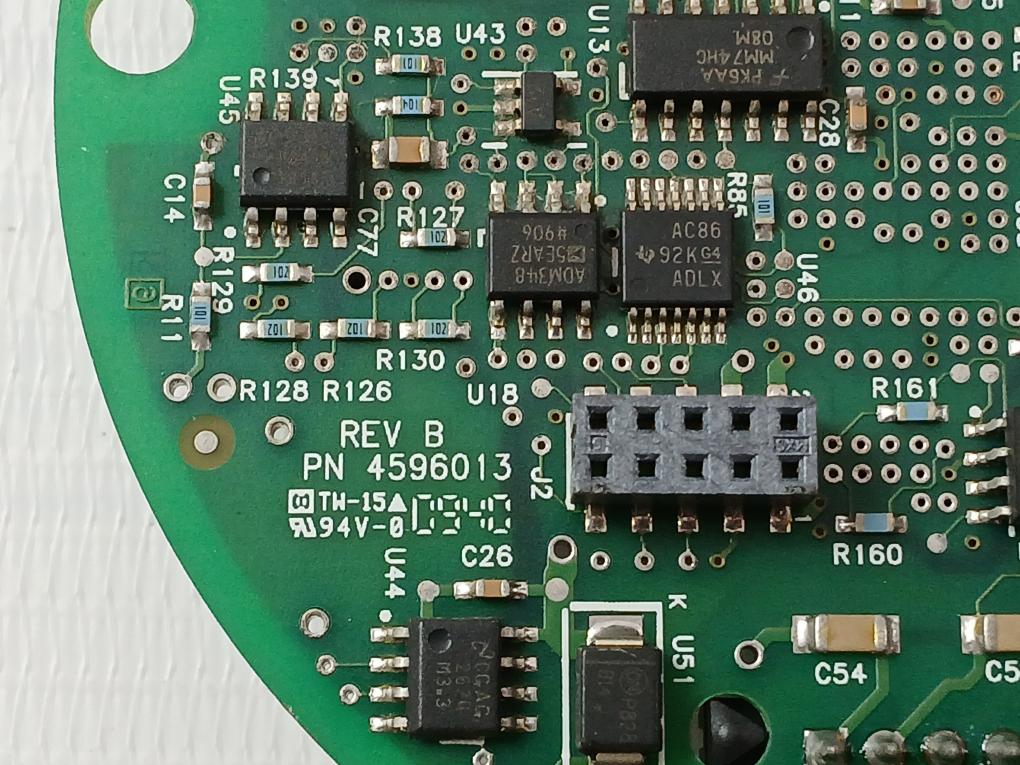 Rosemount Pn 4596013 Printed Circuit Board Module Rev. B V5.2