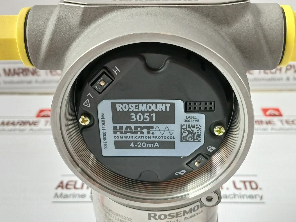 Rosemount Pressure Transmitter 3051Cd1A22A1Ki1Q4