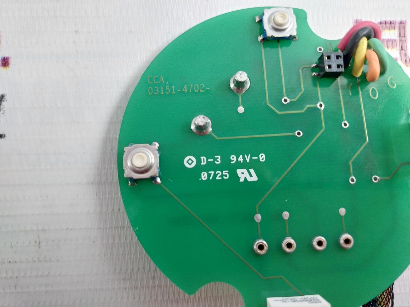 Rosemount Pwb. 03151-4701-0004 Standard Interface Pcb Board